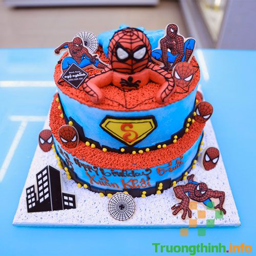                           50+ Mẫu bánh sinh nhật hình Siêu nhân Nhện, Iron Man, Batman đẹp và ngầu nhất