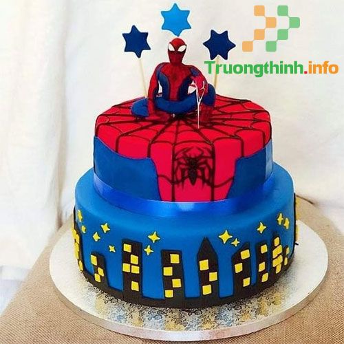                           50+ Mẫu bánh sinh nhật hình Siêu nhân Nhện, Iron Man, Batman đẹp và ngầu nhất