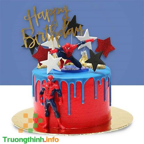                           50+ Mẫu bánh sinh nhật hình Siêu nhân Nhện, Iron Man, Batman đẹp và ngầu nhất