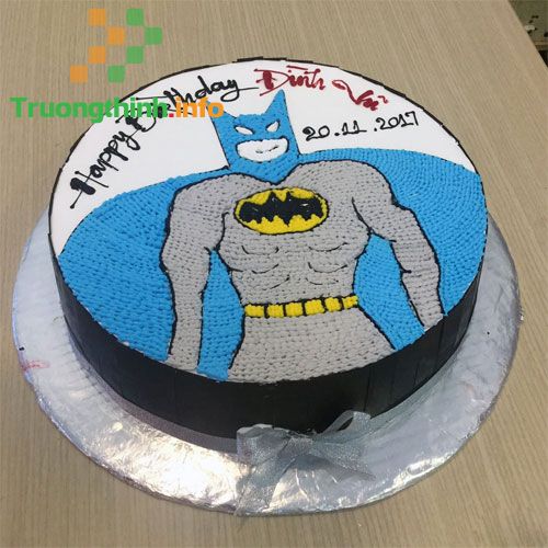                           50+ Mẫu bánh sinh nhật hình Siêu nhân Nhện, Iron Man, Batman đẹp và ngầu nhất