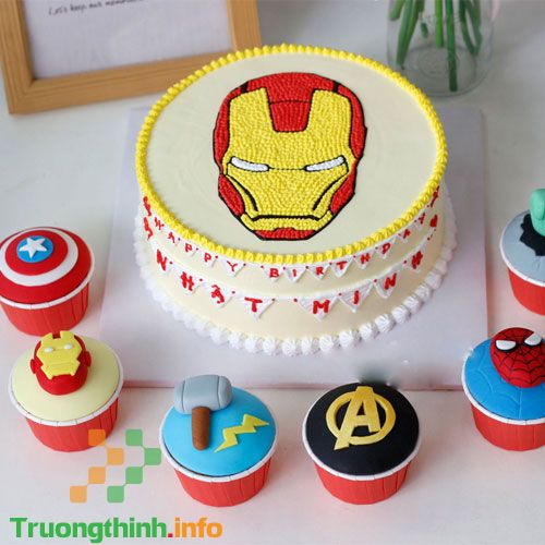                           50+ Mẫu bánh sinh nhật hình Siêu nhân Nhện, Iron Man, Batman đẹp và ngầu nhất