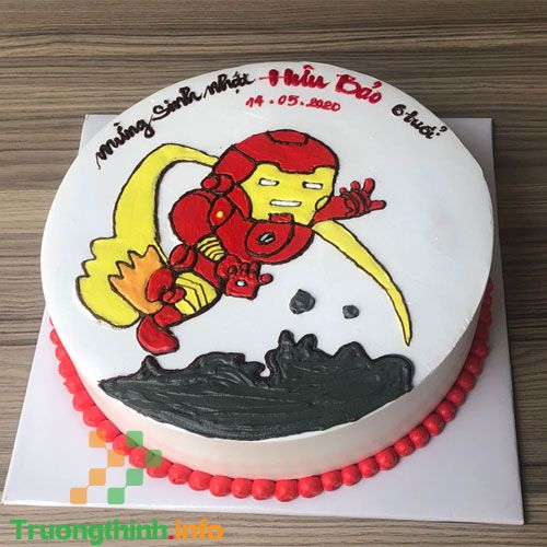                           50+ Mẫu bánh sinh nhật hình Siêu nhân Nhện, Iron Man, Batman đẹp và ngầu nhất