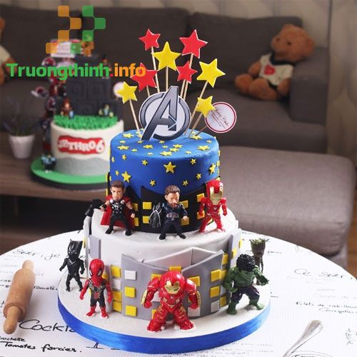                           50+ Mẫu bánh sinh nhật hình Siêu nhân Nhện, Iron Man, Batman đẹp và ngầu nhất