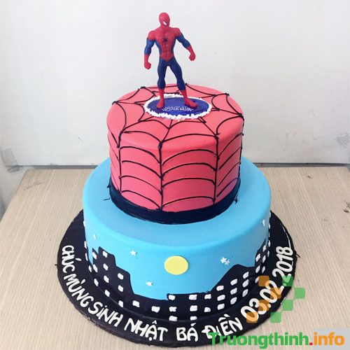                           50+ Mẫu bánh sinh nhật hình Siêu nhân Nhện, Iron Man, Batman đẹp và ngầu nhất