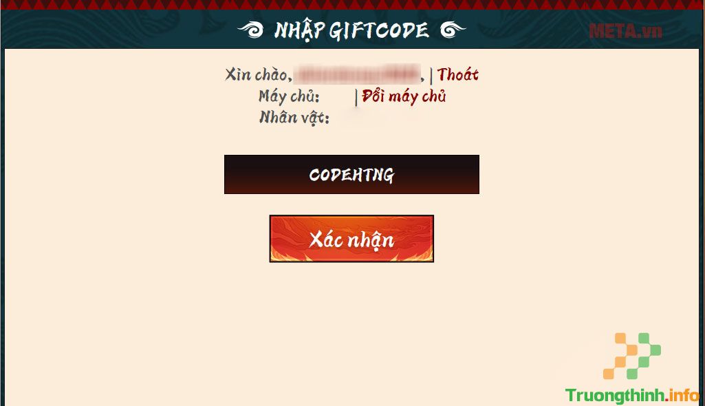                           Code game Huyền thoại nhẫn giả mới nhất và cách nhập