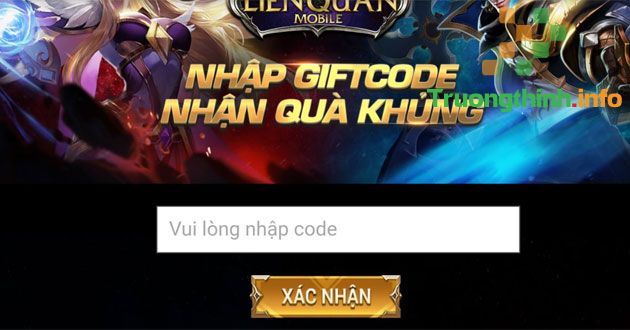                           Nơi đổi quà Liên Quân, link web nhập code Liên Quân