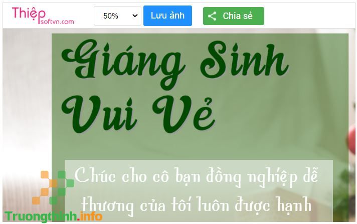                           Cách tạo thiệp Giáng Sinh online miễn phí đẹp, ý nghĩa