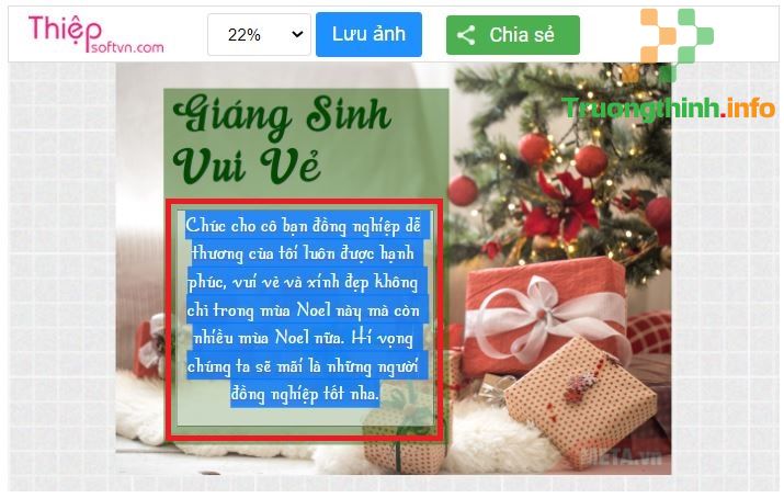                           Cách tạo thiệp Giáng Sinh online miễn phí đẹp, ý nghĩa