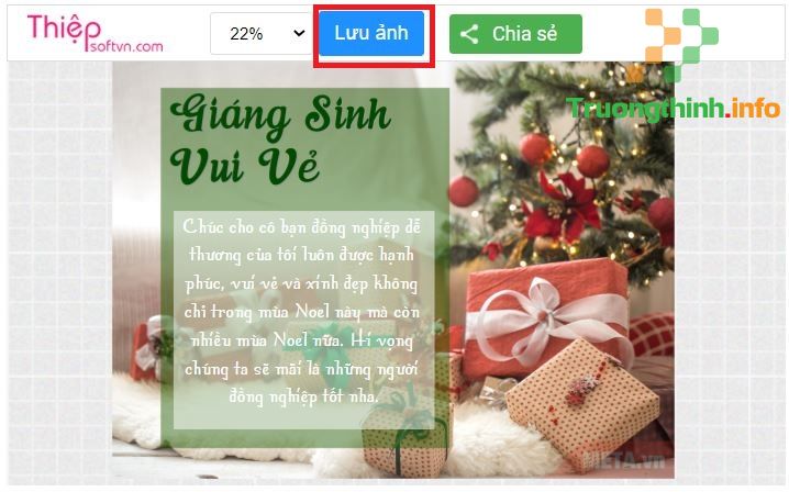                           Cách tạo thiệp Giáng Sinh online miễn phí đẹp, ý nghĩa