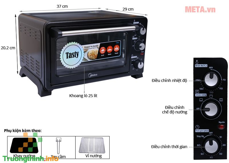                           Cách chọn lò nướng cho gia đình theo kích thước và dung tích