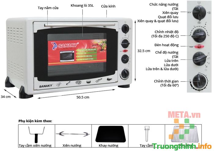                           Cách chọn lò nướng cho gia đình theo kích thước và dung tích