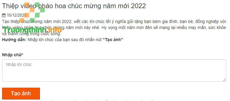                           Cách tạo video chúc Tết mừng năm mới 2022 đẹp nhất