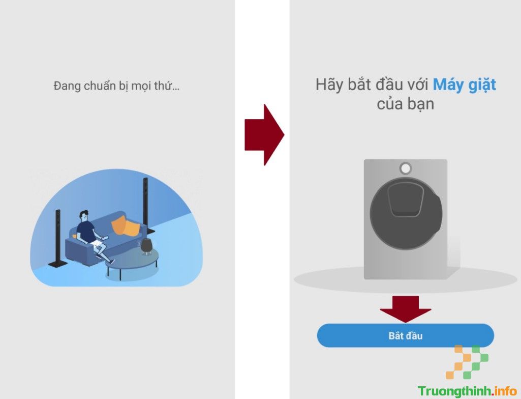                           Hướng dẫn cách kết nối điện thoại với máy giặt Samsung