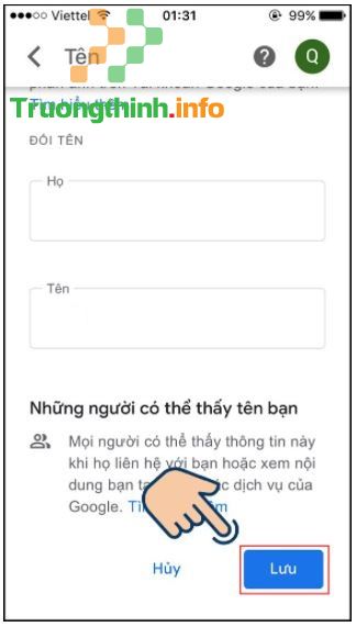                           2 cách đổi tên Gmail trên điện thoại, máy tính trong tích tắc