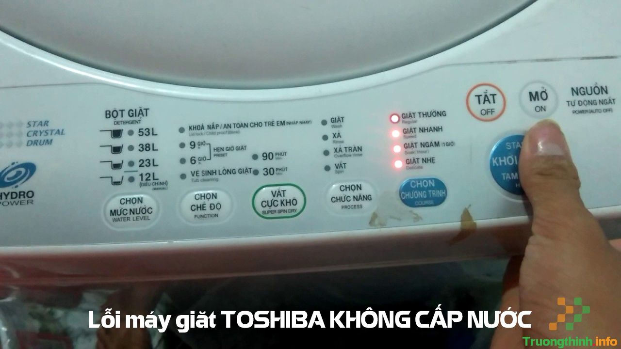                           Lỗi E10 máy giặt Toshiba do đâu? Khắc phục thế nào?