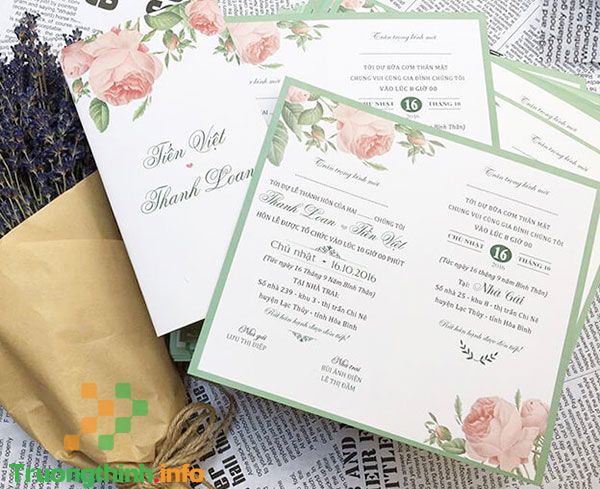                           Mẫu nội dung thiệp cưới nhà gái, nhà trai hay, độc đáo nhất