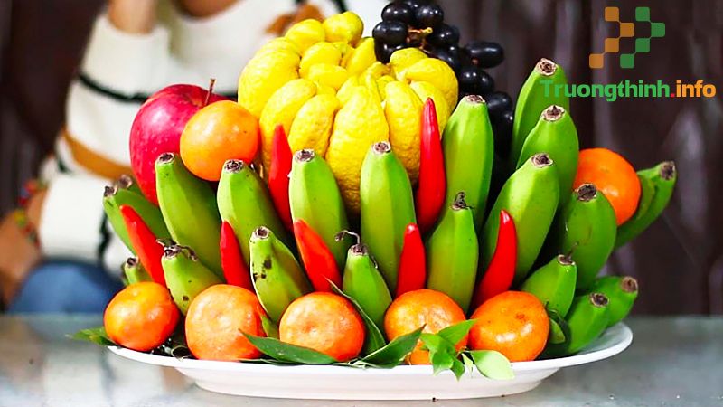 5 loại trái cây cúng ngày khai trương và cách bày mâm ngũ quả