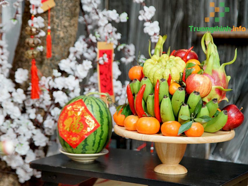 Rằm tháng Giêng cúng hoa quả có được không? Mâm hoa quả thắp hương rằm tháng Giêng