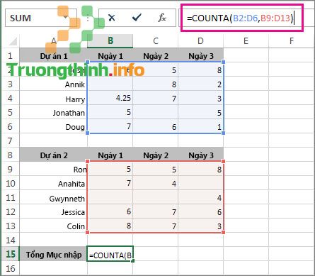                           Các hàm trong Excel cơ bản thông dụng nhất cho nhân viên văn phòng