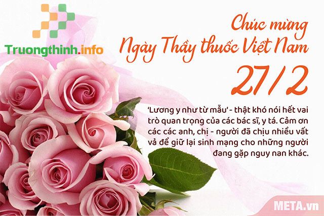                           25 Thiệp chúc mừng ngày 27/2 - Ngày Thầy thuốc Việt Nam