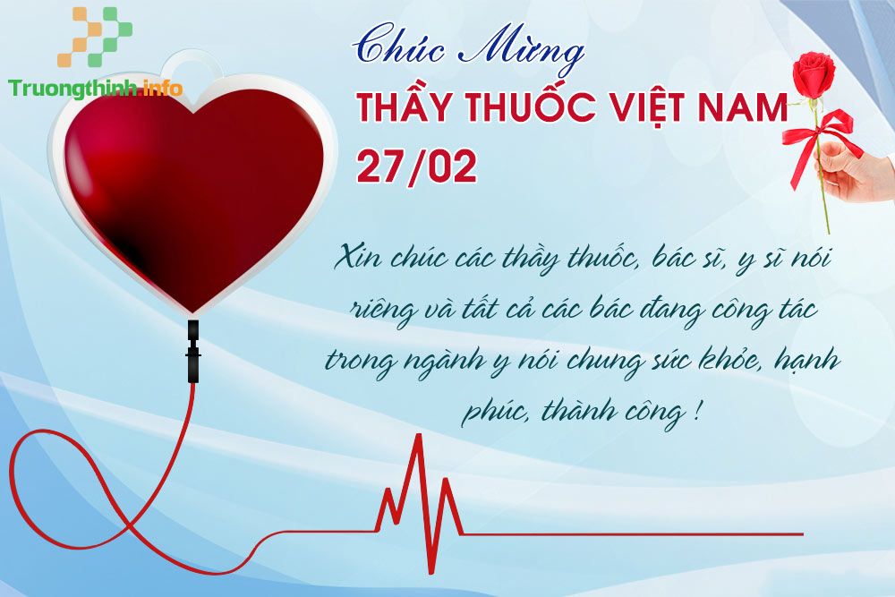                           25 Thiệp chúc mừng ngày 27/2 - Ngày Thầy thuốc Việt Nam