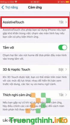                           2 Cách bật nút Home ảo trên iPhone và cách tắt, cài đặt