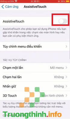                           2 Cách bật nút Home ảo trên iPhone và cách tắt, cài đặt