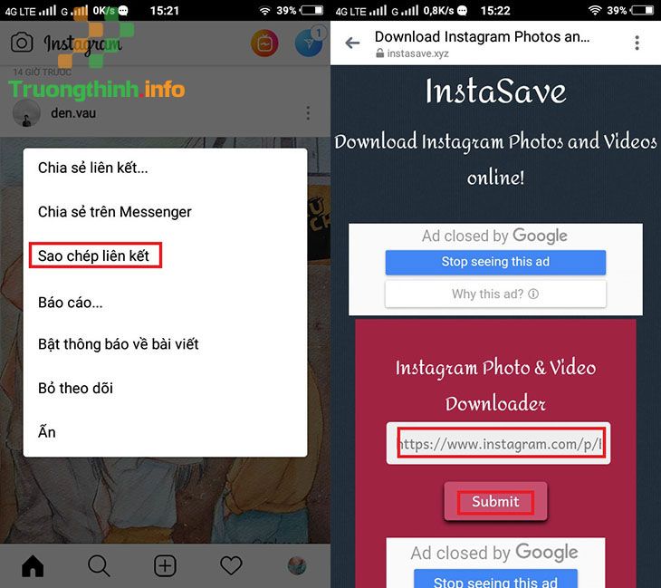                           4 Cách tải ảnh trên Instagram về điện thoại, máy tính chất lượng cao