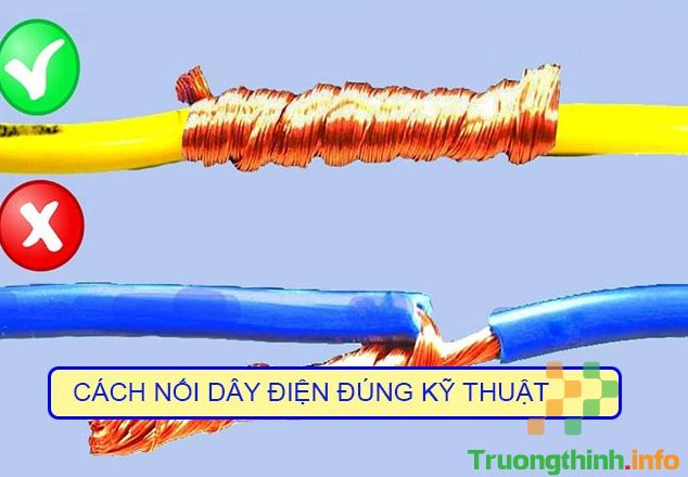                           Cách nối dây điện an toàn và lưu ý khi đấu dây điện