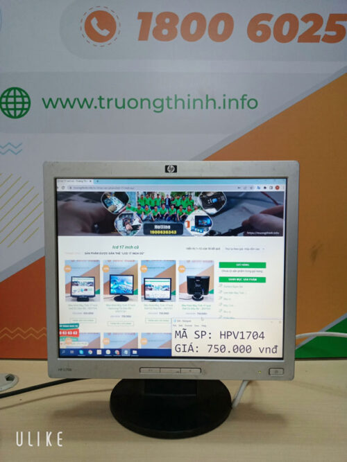 Màn Hình Máy Tính 17 Inch HP Cũ Siêu Rẻ - HPV1704