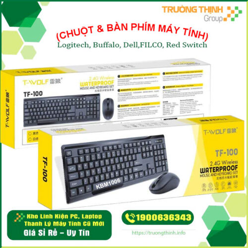 Combo Keyboard + Mouse T-WOLF TF-100 | KBM1006