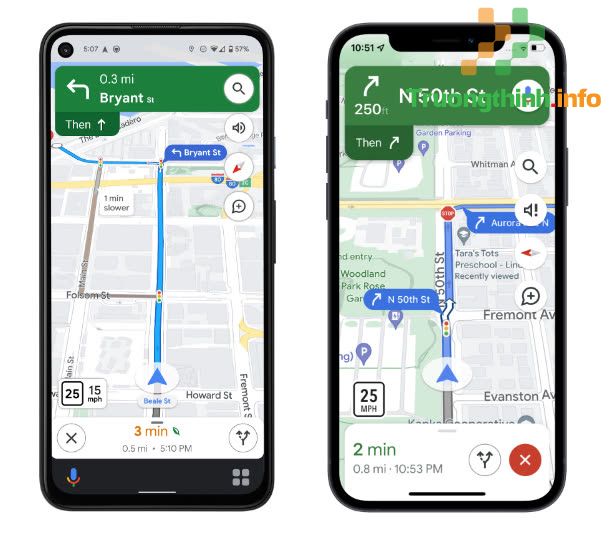  Google Map có thêm 4 tính năng hỗ trợ iPhone tới tận 'chân răng', Android vẫn phải chờ 'dài cổ' 