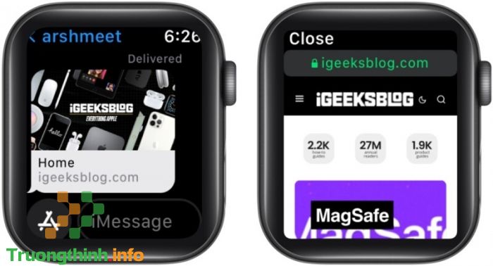  Hướng dẫn kích hoạt trình duyệt và lướt web trên Apple Watch 
