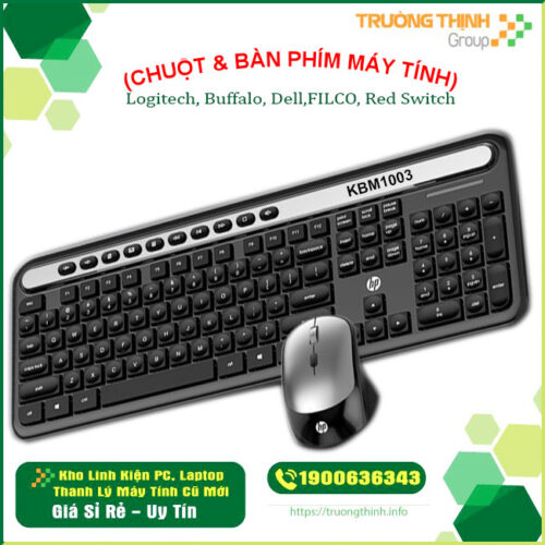 Combo Không Dây Keyboard + Mouse HP CS500 | KBM1003