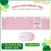 Combo Ko Keyboard + Mouse T-WOLF TF770 Pink | KBM1004