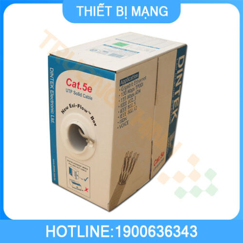 Cáp Mạng DINTEK CAT.5e - 305m