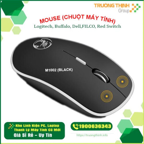 Mouse Ko Dây iMICE G1600 Black/Red | M1002