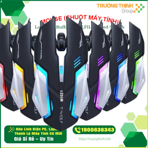 Mouse T-WOLF V5 LED USB Gaming | M1021