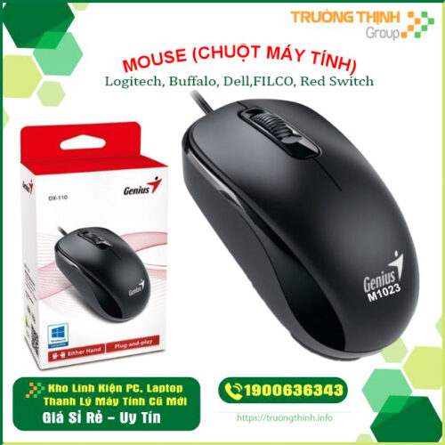 Mouse GENIUS DX-110/DX-120/DX-125 USB Chính hãng | M1023