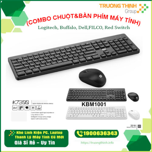 Combo ko dây Keyboard + Mouse FD-iK7300 Black | KBM1001