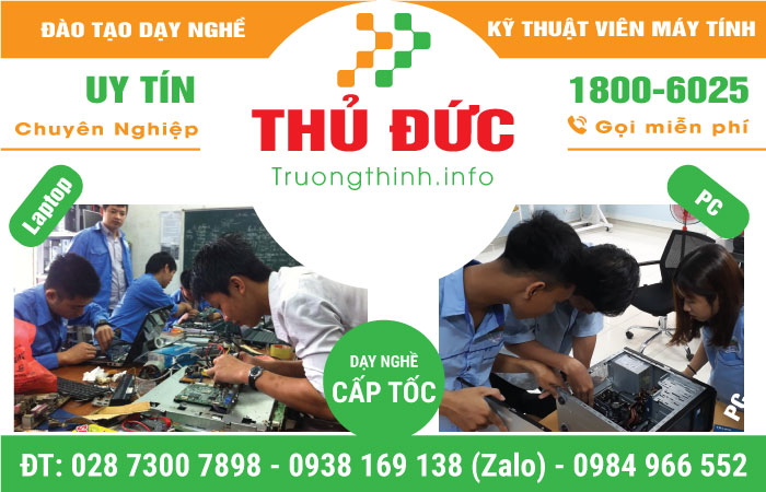 Đào Tạo Kỹ Thuật Viên Máy Tính Quận Thủ Đức