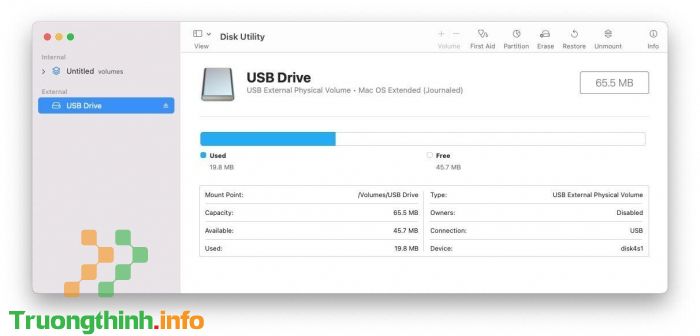  Hướng dẫn kết nối USB vào máy tính MacOS 