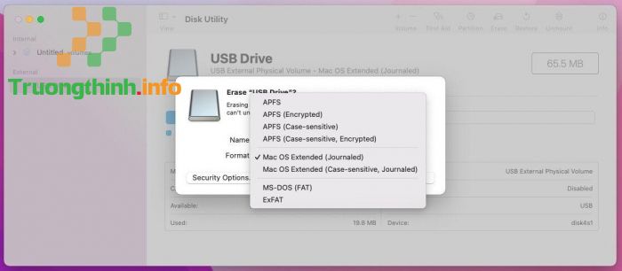 Hướng dẫn kết nối USB vào máy tính MacOS