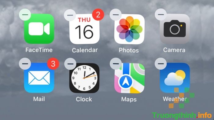 Người dùng được phép xóa gần hết các ứng dụng cài sẵn trên iPhone cài iOS 16