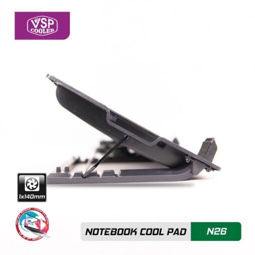 1️⃣【Shop】Đế Tản Nhiệt Laptop VSP Cooler N23 2Fan ™ Trường Thịnh Giá Rẻ