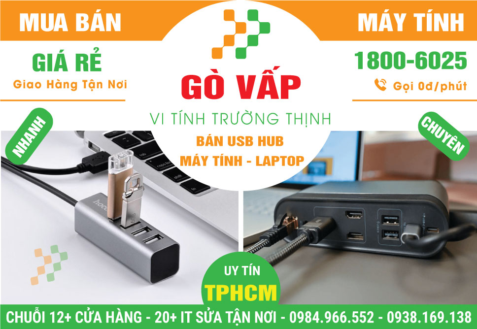 Địa Chỉ Bán USB Hub Laptop Quận Gò Vấp Giá Rẻ