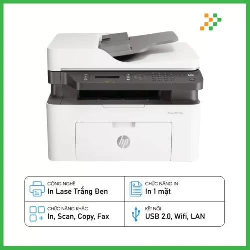 Máy in đa chức năng HP Laser  MFP 137fnw (4ZB84A)