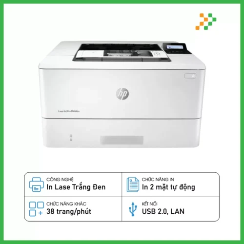 Máy in 2 mặt HP LaserJet M404dn (CF276A) (W1A53A)