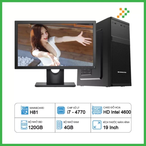 máy tính văn phòng i7 4770