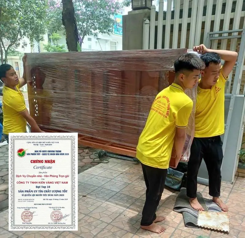 Dịch vụ chuyển nhà trọn gói Kiến Vàng Việt Nam